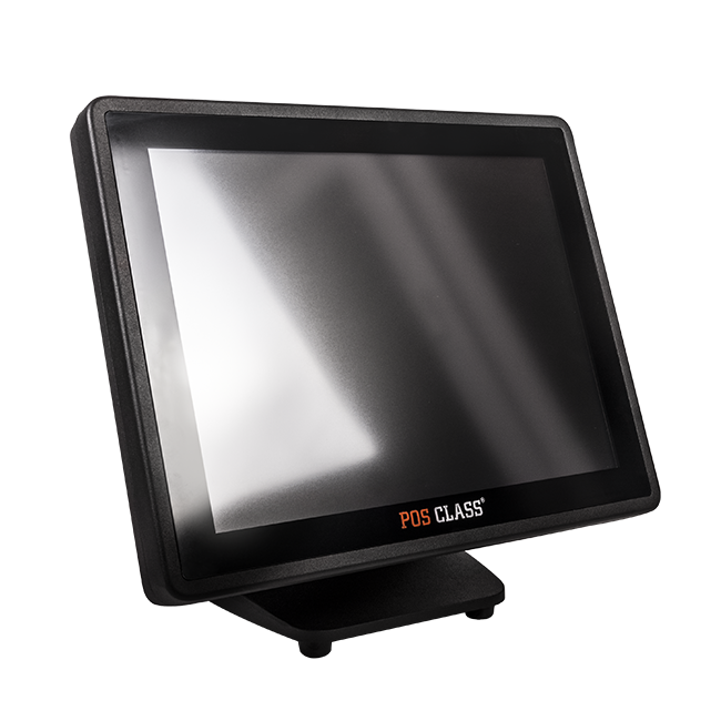 jj 8000 AW 15 inc Dokunmatik pc POS PC ön çapraz